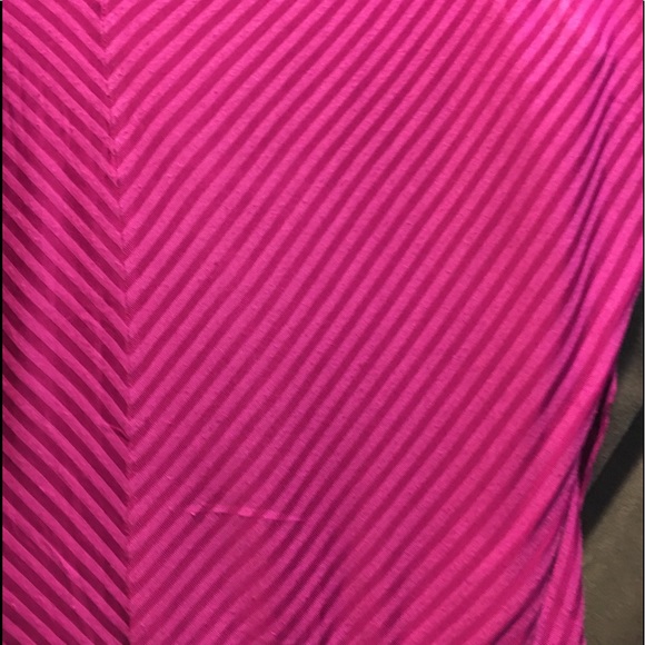 WHBM Pink Striped Top - Picture 4 of 5